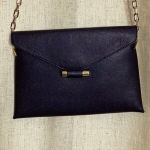 Stuart Weitzman Black Loveletter Clutch